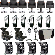 Six Stations Salon Equipment Package SEP6-01
