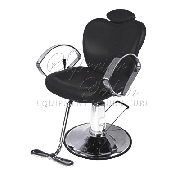 Black Chrome All Purpose Chair