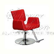 Charlie Red Salon Styling Chair