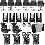 Six Stations Salon Equipment Package SEP6-04