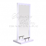 The White Stomper Full Mirror Double Styling Station