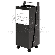 Two Drawer and Cabinet Trolley Cart