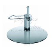 Round All Chrome Base For Salon Chairs