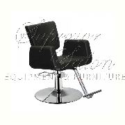 Charlie Black Salon Styling Chair
